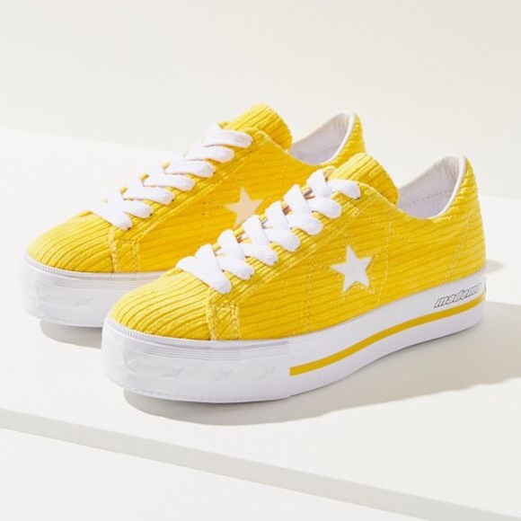 converse one star sunflower
